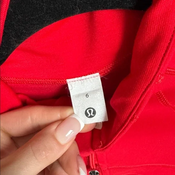 Red Lululemon Define Jacket - Picture 2 of 5